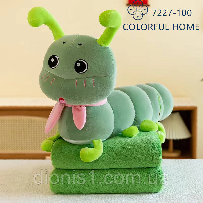 Іграшка плед 3 в 1 (плед-подушка-іграшка) розмір пледа 120х160, фото 1