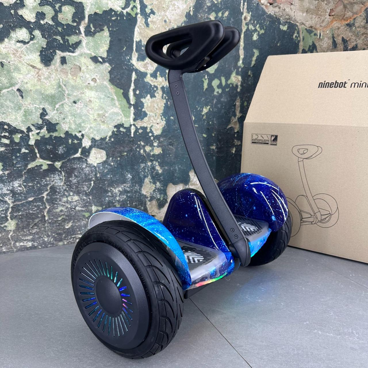 Сігвей Segway Ninebot MINI M1 54V 4.4Ah Синій космос | з LED - підсвіткою колес