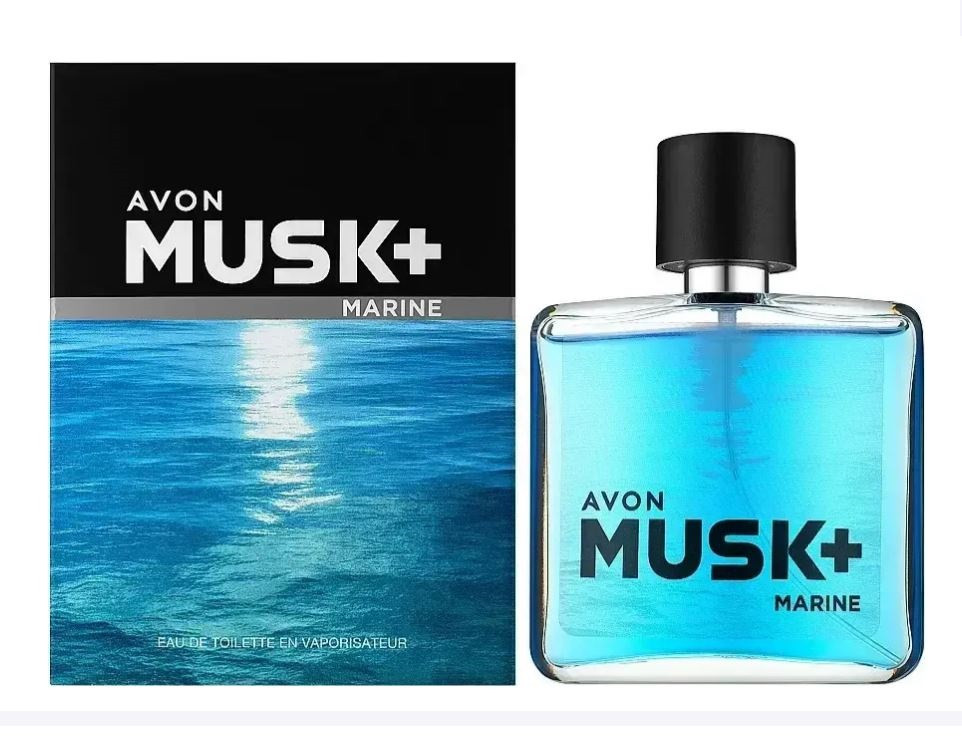 Туалетна вода Avon Musk Marine (75 мл), фото 1