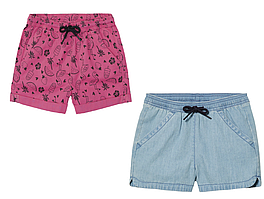 Дитячі літні шорти lupilu для дівчинки комплект