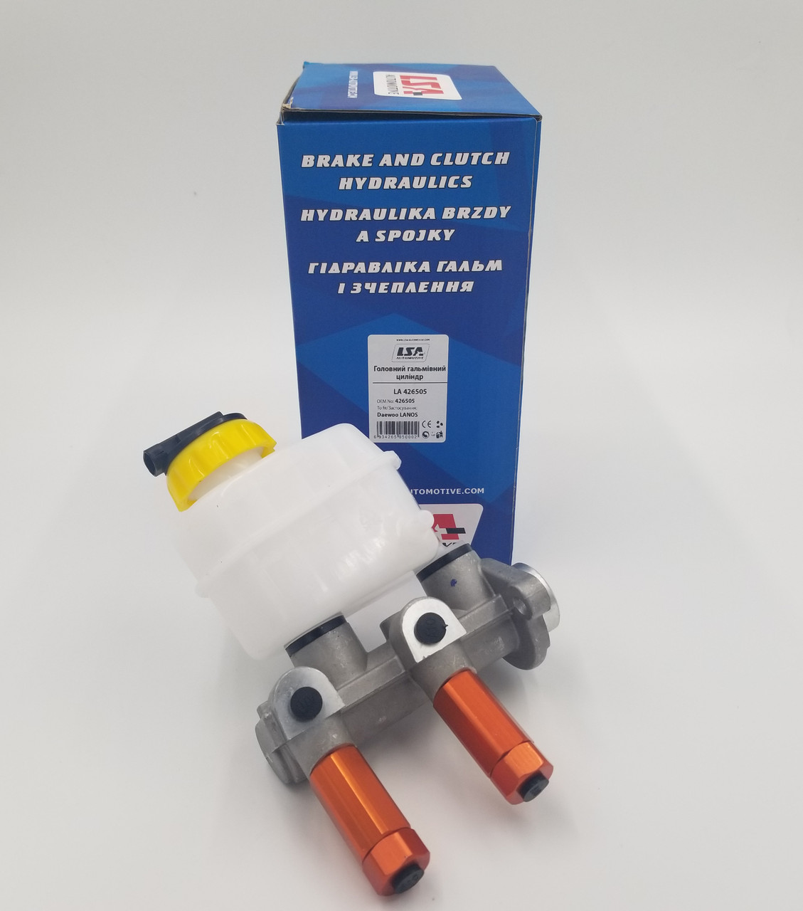 Циліндр головний гальмівний Ланос (з бачком) LSA Словаччина 426505