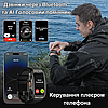 Чорний розумний смарт годинник із дзвінком чоловічий Smart Watch водонепроникний протиударний Kospet TANK X2, фото 9