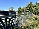 Паркан Ранчо металевий Тип різноламельний, фото 3
