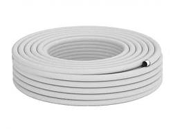 Гофротруба для газу з нержавіючої сталі ⌀20 HFP (Dispipe) 0,3 мм SS 304, відпалена в поліетиленовій оболонці