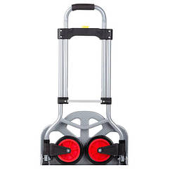 Візок ручний складний, 60 кг, 385×375×960 мм, колеса: 130 мм, сталевий INTERTOOL LT-9006