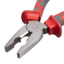 Плоскогубці 200 мм, С55 INTERTOOL HT-0106
