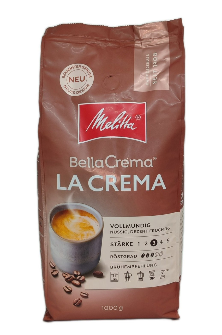 Кава Melitta Bella Crema La Crema в зернах 1 кг