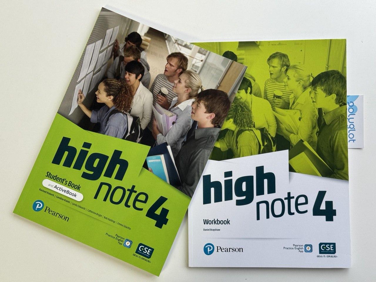 Комплект High Note 4 Student's Book + Workbook