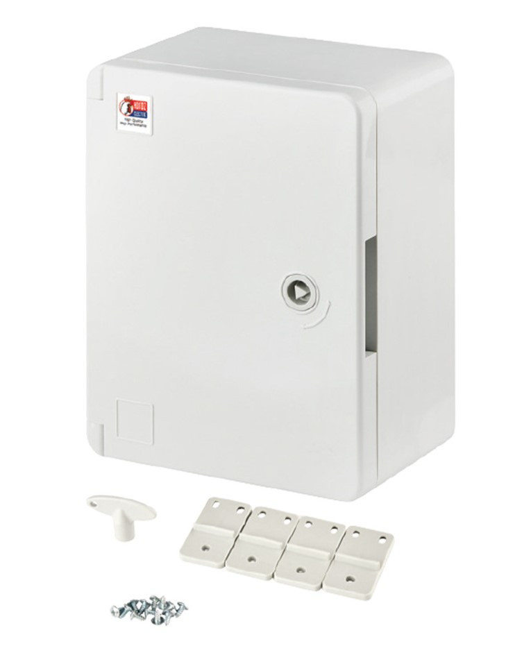 Бокс монтажний пластиковий (300х400х210мм, ІР65, сірий ABS пластик) Horoz Electric