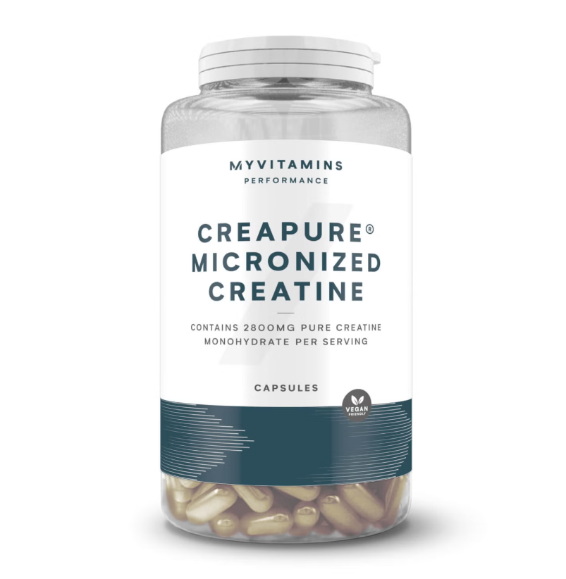 Мікронізований креатин MyProtein MyVitamins Perfomance Creapure Micronized Creatine (245 капсул)
