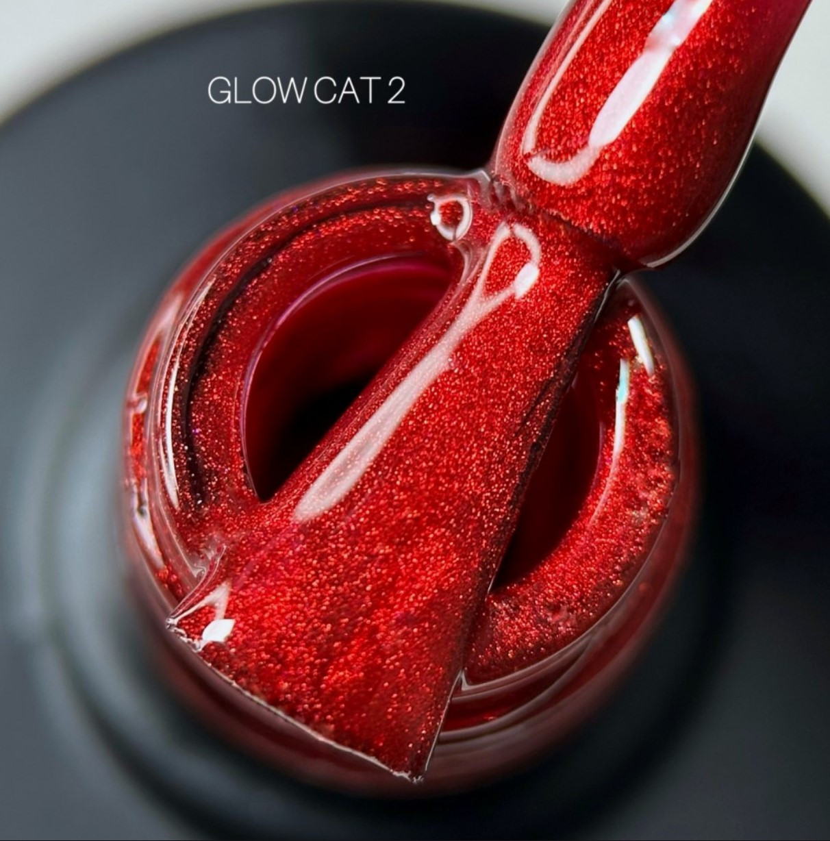 Гель-лак котяче око сага Saga Glow Cat № 2 9 мл