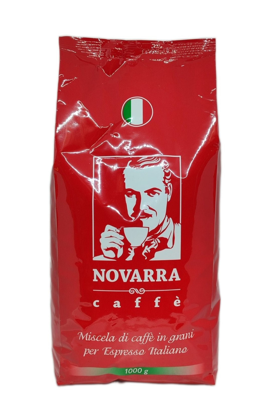 Кава NOVARRA (червона упаковка) в зернах 1 кг