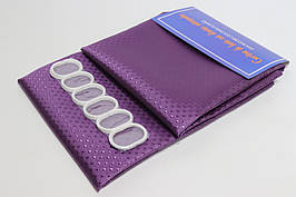 Штора для ванної ширина 240 см однотонна 5314/violet