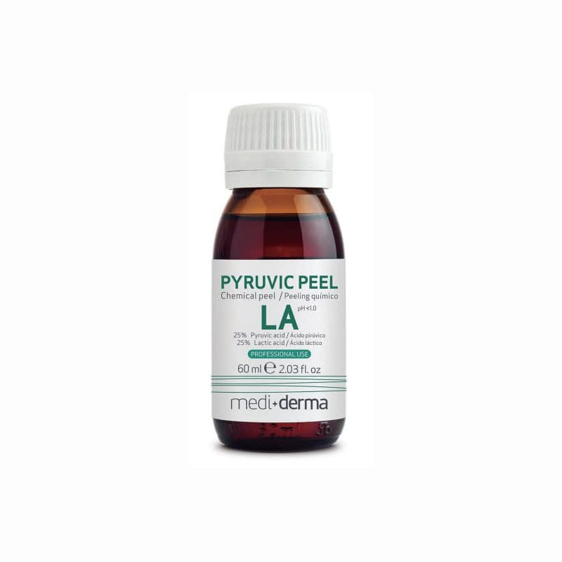 Пірувік LА (мʼякий) пілінг у формі в/с розчину PYRUVIC Peel LA pH <1,0 Medi+derma, 60 мл