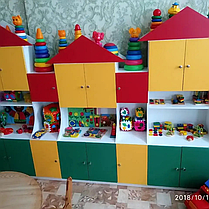 Стінка дитяча для іграшок "Село" DS-879, фото 4
