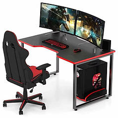 Геймерський стіл CNC MEBLI KING GTS BR 12(120 см) Чорний