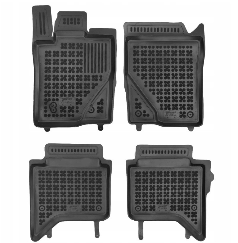 Килимки в салон авто Ford Ranger VI 2022 -, Volkswagen Amarok II 2022 - Rezaw-Plast RP 200644