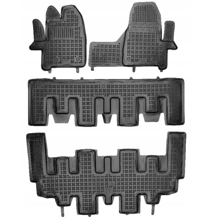 Килимки в салон авто Ford Tourneo Custom 2017 - 2023 Rezaw-Plast RP 200645