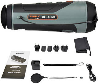 Тепловізор Konus Fiery 2x-16x | Дальність до 1500 м, Wi-Fi, потужний зум, висока деталізація