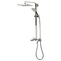Душова система із змішувачем та верхнім душем Bilancino (латунь, ручний душ) ТМ CORSO