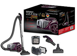 Пилосос циклоний контейнерний вертикальний 4л 4000Вт Zepline ZP-6805 фіолетовий