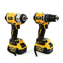 Набір 2в1 АКБ DeWalt 36V (Гайковерт DCF922 + шуруповерт DCD996). Набір 2в1 Деволт, фото 4