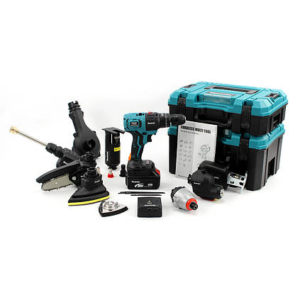 Багатофункціональний набір Makita DF482DWE 11в1, фото 1