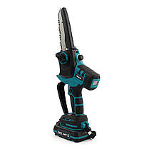 Акумуляторна міні-пила Makita DUC190HN (24V, 5Аh, шина 15 см) безщіткова. АКБ гілкоріз Макіта, фото 4