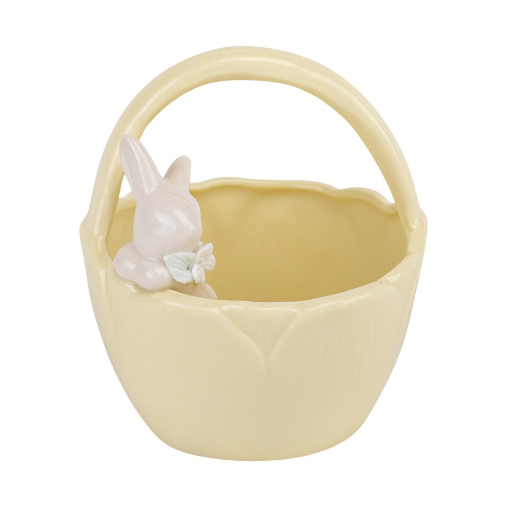 Кошик "Весняний настрій", жовтий, 11,5 см ELISEY
