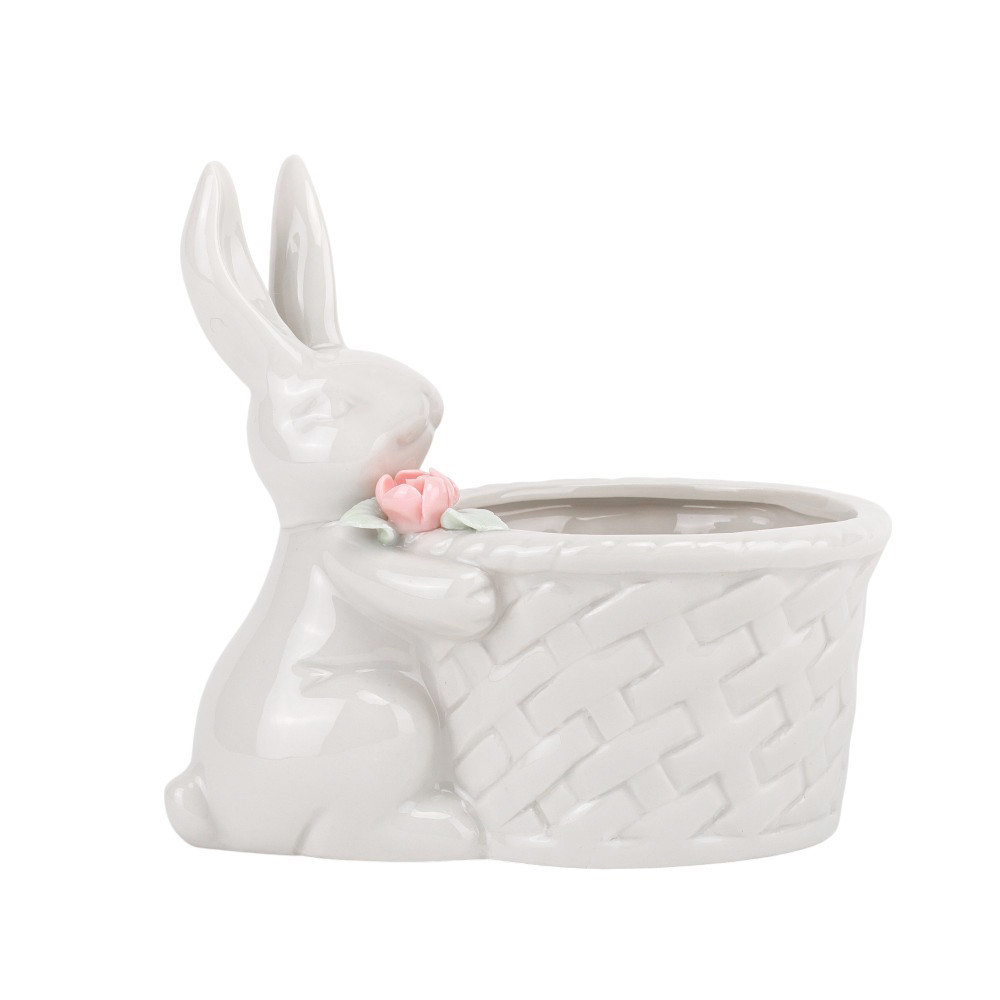 Кошик "Весняний дарунок", біла, 13 см ELISEY