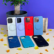 Чохол TPU Back Case Metal Stand with MagSafe для iPhone 11 White, фото 4