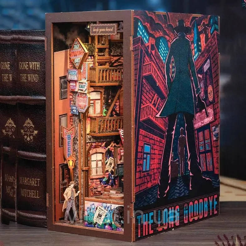 Бук Нук Довге прощанняконструктор Book Nook The Long Goodbye BN-02