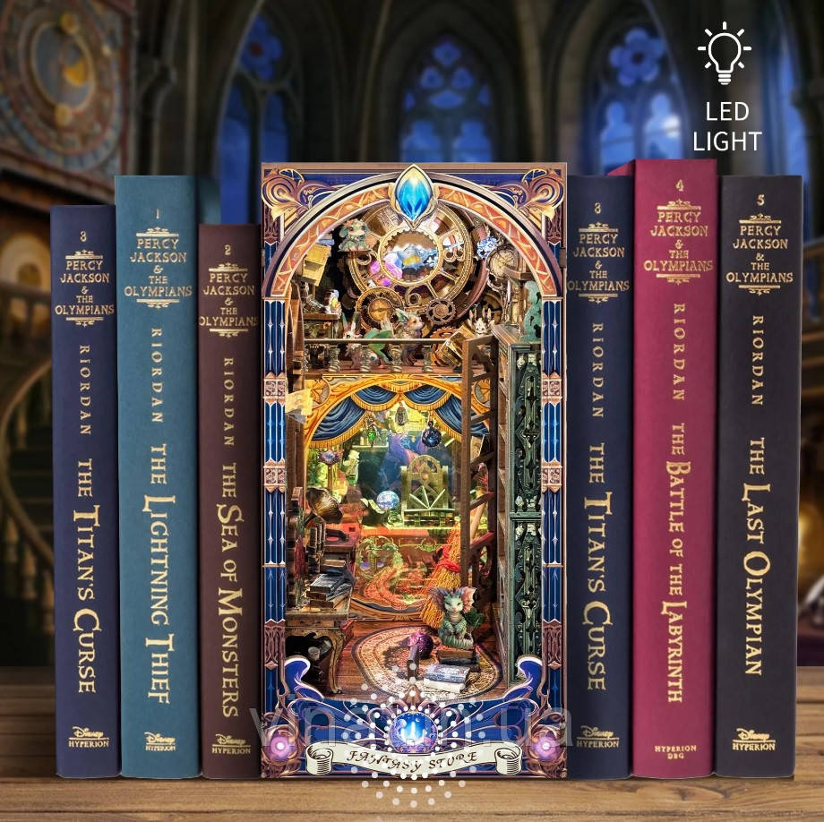 Бук Нук Магазин Фентезі конструктор Book Nook Fantasy Store SQ-25