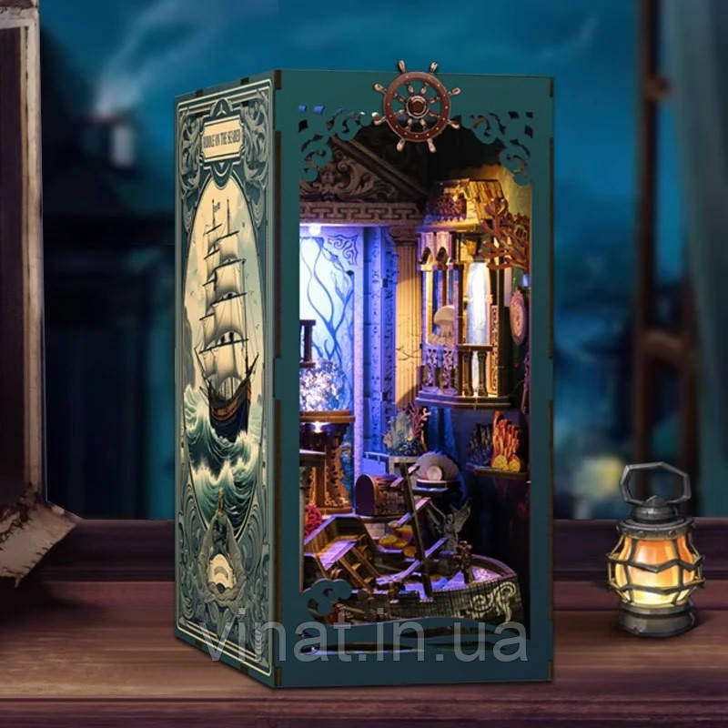 Бук Нук Загадка на морському дні конструктор Book Nook Riddle on the Seabed BV02-010