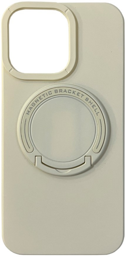 Чохол TPU Back Case Metal Stand with MagSafe для iPhone 12 Pro Max White