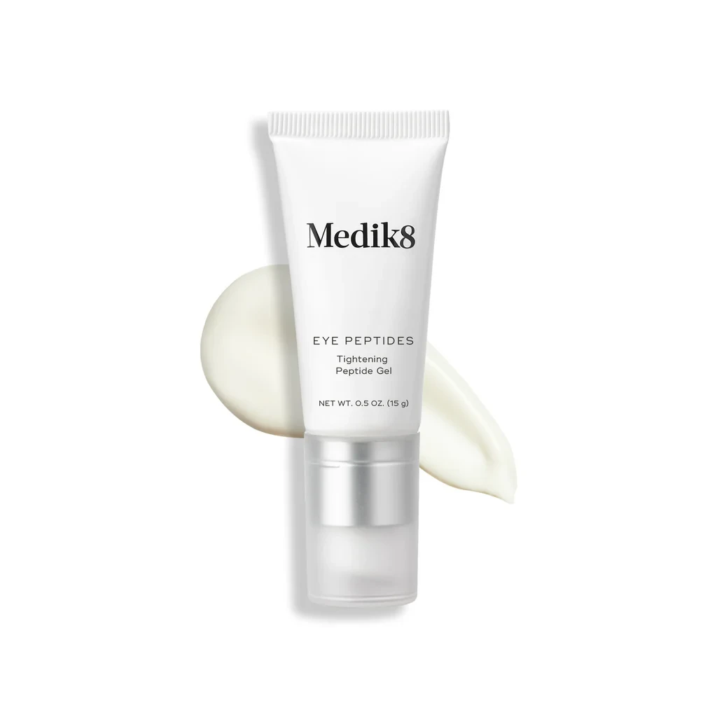 Антивіковий зміцнювальний гель навколо очей Medik8 Eye Peptides (Eyelift Peptides), фото 1