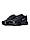Чоловічі шкіряні текстиль кросівки Nike Air Max Plus New Black White, чоловічі кеди Найк чорні. Чоловіче взуття, фото 4