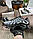 Чоловічі шкіряні текстиль кросівки Nike Air Max Plus New Black Grey Silver, кеди Найк чорні. Чоловіче взуття, фото 3