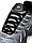 Чоловічі шкіряні текстиль кросівки Nike Air Max Plus New Black Grey Silver, кеди Найк чорні. Чоловіче взуття, фото 7