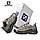 Чоловічі текстильні кросівки Salomon XT-6 FT Khaki Black, кеди текстиль нейлон Соломон хакі. Чоловіче взуття, фото 3