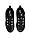 Чоловічі текстильні кросівки Salomon XT-6 FT Black White, кеди текстиль нейлон Соломон чорні. Чоловіче взуття, фото 8