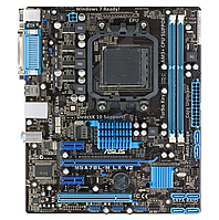 Материнська плата AM3+ AMD 760 GM 2*DDR3 ASUS M5A78L-M LX V2 mATX б/в