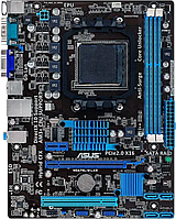 Материнська плата AM3+ AMD 760 GM 2*DDR3 ASUS M5A78L-M LX3 mATX б/в