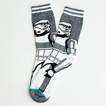 Шкарпетки довгі RWB - STAR WARS - Stormtroopers