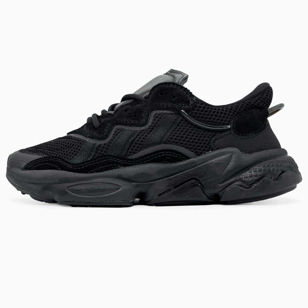 Кросівки чоловічі чорні Adidas Ozweego Adiprene pride (00331), фото 1