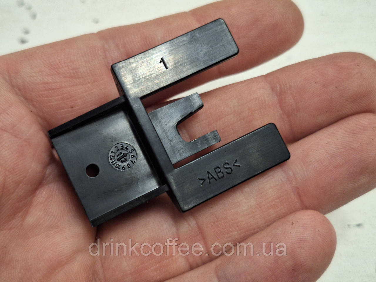 Кліпс Замок для корпусу для кавомашини Jura ENA Micro 9 Aroma plus + Type 679 б/у _1, фото 1