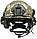 Балістичний шолом каска FAST Helmet NIJ IIIA Тактичні навушники M32 + Ліхтарик, фото 4