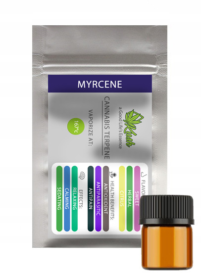 🌿 Натуральні конопляні терпени Myrcene (1 мл) – глибоке розслаблення та терапевтичний ефект ✨