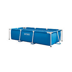 Каркасний басейн Intex 28271 (260×160×65 см) — компактний комплект із насосом, тентом, хімією та картриджем
