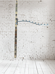 Кронштейн Хвиля для одягу в рейку